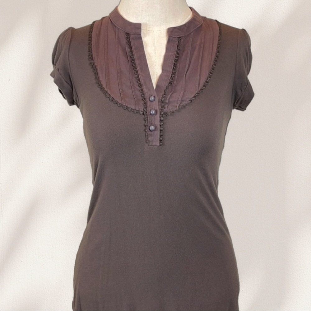 [6 degrees] - Button Detail Shirt